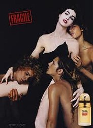 Jean Paul Gaultier Fragile – муза в образе хрупкой женщины 