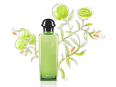 аромат для девушки Eau de pamplemousse rose Hermes