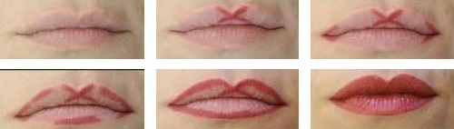 макияж губ