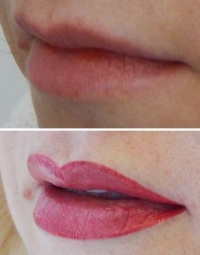 перманентный макияж женских губ