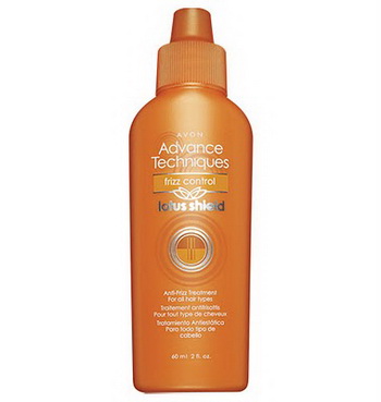 Avon Advance Techniques Frizz Control Lotus Shield - надежная защита от влажности для вьющихся волос