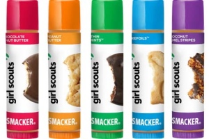 Коллекция блесков для губ Girl Scout Cookie Lip Smacker