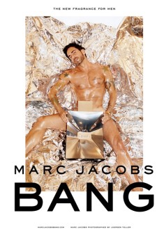 Марк Джейкобс предстал обнаженным в рекламе своего нового парфюма