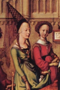 женская мода средние века эволюция моды