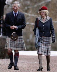 шотландская юбка Charles Prince of Wales