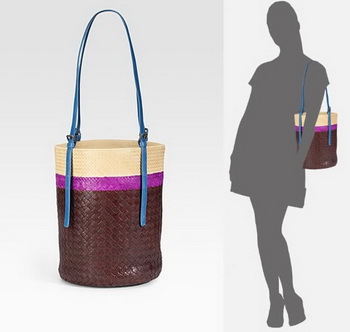 Intrecciato Acquarello Tote - новая сумка для веселых модниц от Bottega Veneta