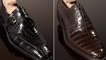 Domenico Vacca: эксклюзивная мужская обувь из крокодиловой кожи