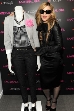 На Мадонну подали в суд за название ее коллекции «Material Girl»
