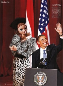 Harper's Bazaar заменил Мишель Обама куклой Барби