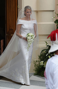 Платье для княгини Монако шили 2500 часов