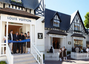 Новый бутик Louis Vuitton в Довиле 