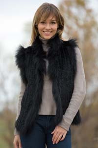 Меховой жилет: стильный атрибут зимнего гардероба 