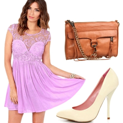 платья лилового цвета