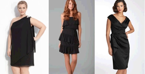 маленькое черное платье для каждого типа фигуры