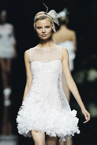 короткие свадебные платья Pronovias