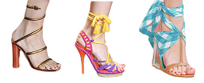 Летняя обувь 2011: лучшие модели