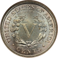 пять центов с изображением Свободы