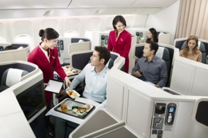 Cathay Pacific предложит блюда из ресторанов во время полета