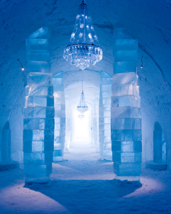 Уникальные ледяные номера шведского Ice Hotel