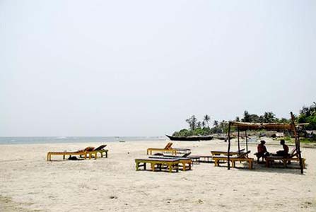 туристические достопримечательности Гоа Morjim Beach