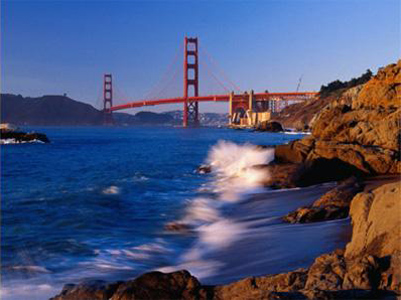 самые интересные достопримечательности США Golden Gate