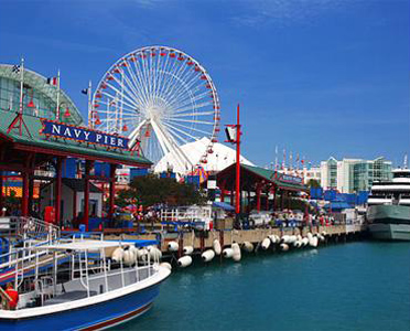 самые интересные достопримечательности США Navy Pier