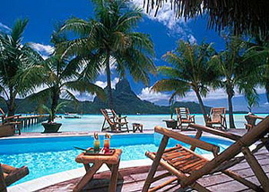 Отель Eden Beach на острове Bora Bora 