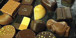 Бесплатный шоколад в Брюсселе 