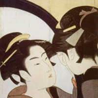 японская классическая живопись Kitagawa Utamaro