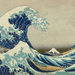 японские картины Katsushika Hokusai