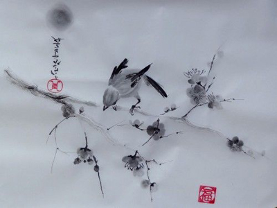 материалы японской акварельной живописи