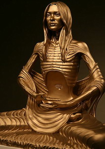 скульптура Кейт Мосс
