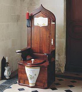 Туалет трон элитная сантехника