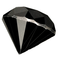 Черный бриллиант – загадочный камень 