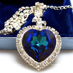 синие бриллианты Сердце океана