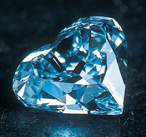 Голубой алмаз в 39,19 карат выставлен на аукцион