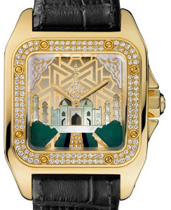 Cartier Santos 100 Taj Mahal для Индии