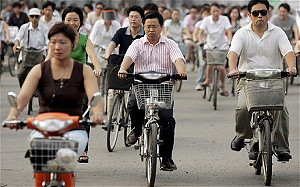 велосипед в Китае 