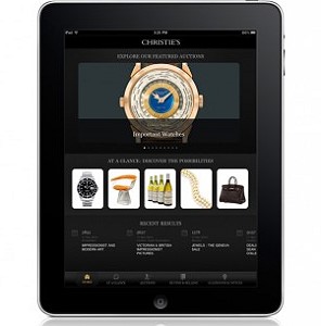 Бесплатное приложение от Christie’s для пользователей iPad 