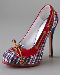 Love Boat Pumps - оригинальные туфли-лодочки DSquared