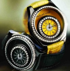 Liberata: часы с «плавающим» циферблатом от deLaCour