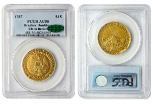 Раритетная золотая монета «дублон Брашера» продана за 7,4 миллиона долларов