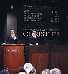 Новый рекорд установлен на ювелирных торгах Christie's