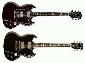 Gibson выпустит лимитированную коллекцию гитар Angus Young SGs