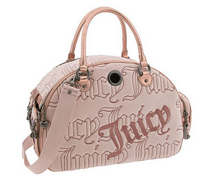 Juicy Couture выпустил коллекцию сумок для переноски животных