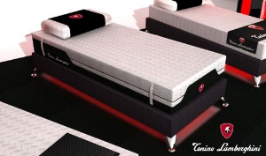 Кровать в стиле Lamborghini от Magniflex