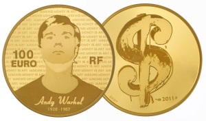 Коллекция монет Making Money is Art в память об Энди Уорхоле