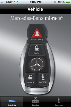 Обновленная версия Mbrace от Mercedes-Benz