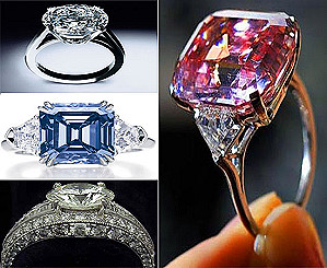 Самые дорогие кольца с бриллиантами