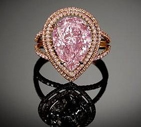 Розовый бриллиант Кэссела выставлен на аукцион M.S. Rau Antiques